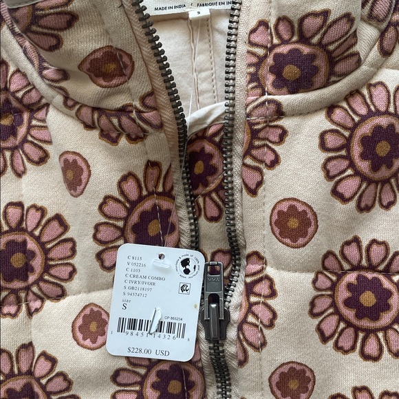 Free People Printed Dolman Quilted Jacket - Picture 6 of 7